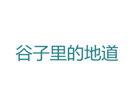 谷子里的地道 第29类食品商标图样