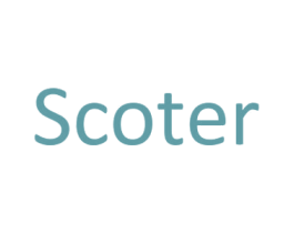 SCOTER 第28类体育玩具商标图样