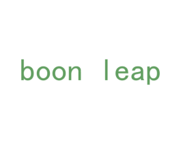 BOON LEAP 第25类服装鞋帽商标图样