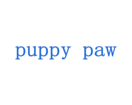 PUPPY PAW 第25类服装鞋帽商标图样
