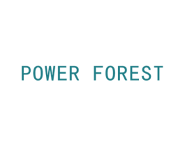 POWER FOREST 第35类广告贸易商标图样
