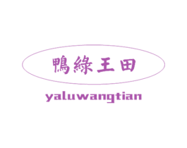 鸭绿王田 第30类小食配料商标图样