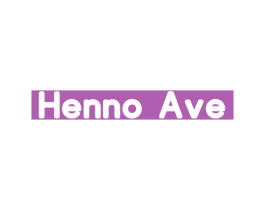 HENNO AVE 第25类服装鞋帽商标图样