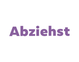 ABZIEHST 第25类服装鞋帽商标图样