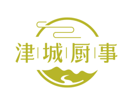 津城厨事 第43类餐饮酒店商标图样