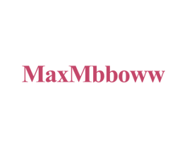 MAXMBBOWW 第25类服装鞋帽商标图样