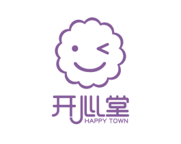 开心堂HAPPYTOWN 第25类服装鞋帽商标图样