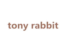 TONY RABBIT 第25类服装鞋帽商标图样
