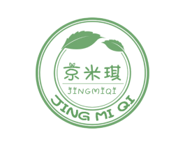 京米琪 第25类服装鞋帽商标图样