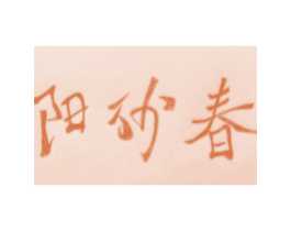 阳沙春 第33类酒商标图样