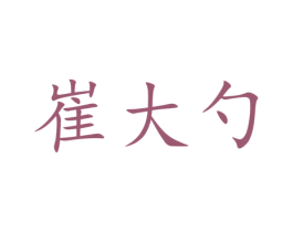崔大勺 第39类运输旅行商标图样