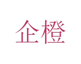 企橙 第14类珠宝钟表商标图样