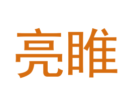 亮睢 第25类服装鞋帽商标图样