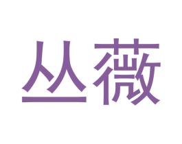 丛薇 第21类厨房洁具商标图样
