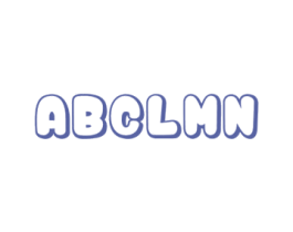ABCLMN 第25类服装鞋帽商标图样
