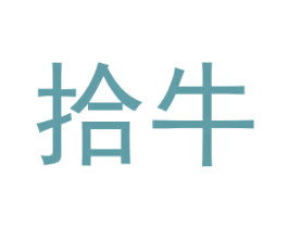 拾牛 第38类通讯传媒商标图样