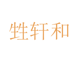 甡轩和 第27类地毯席垫商标图样