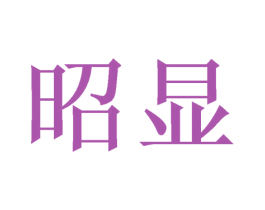 昭显 第16类办公工具商标图样