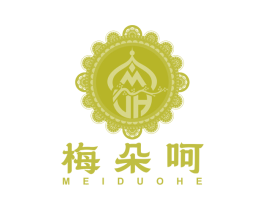 梅朵呵 第35类广告贸易商标图样