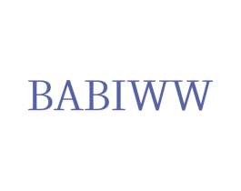 BABIWW 第25类服装鞋帽商标图样