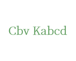 CBV KABCD 第25类服装鞋帽商标图样