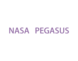 NASA PEGASUS 第25类服装鞋帽商标图样