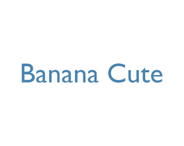 BANANA CUTE 第25类服装鞋帽商标图样