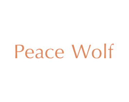 PEACE WOLF 第25类服装鞋帽商标图样
