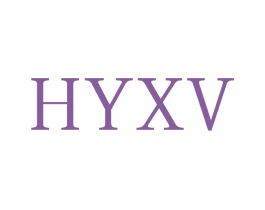 HYXV 第25类服装鞋帽商标图样