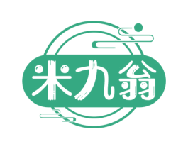 米九翁 第33类酒商标图样