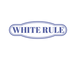 WHITE RULE 第25类服装鞋帽商标图样