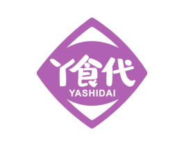 丫食代 第43类餐饮酒店商标图样