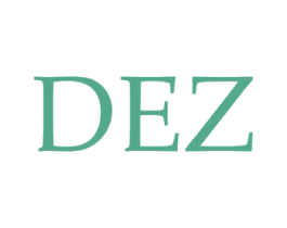 DEZ 第25类服装鞋帽商标图样