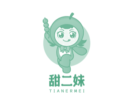 甜二妹 第35类广告贸易商标图样