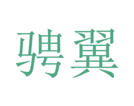 骋翼 第25类服装鞋帽商标图样