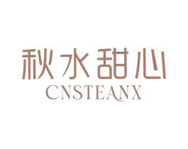 秋水甜心 CNSTEANX 第25类服装鞋帽商标图样