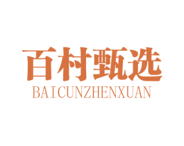 百村甄选 第42类技术服务商标图样