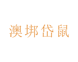 澳垹岱鼠 第25类服装鞋帽商标图样