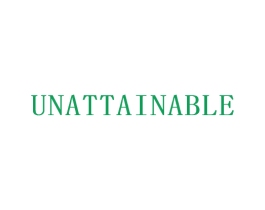 UNATTAINABLE 第25类服装鞋帽商标图样