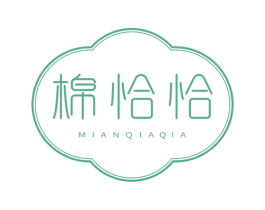 棉恰恰 第25类服装鞋帽商标图样