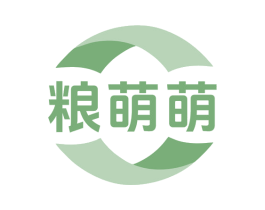 粮萌萌 第35类广告贸易商标图样