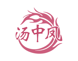汤中凤 第30类小食配料商标图样