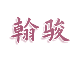 翰骏 第36类金融物管商标图样