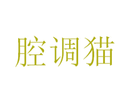 腔调猫 第9类科学仪器商标图样