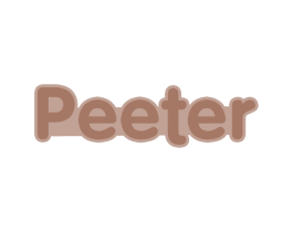 PEETER 第43类餐饮酒店商标图样