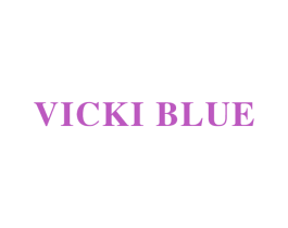 VICKI BLUE 第25类服装鞋帽商标图样