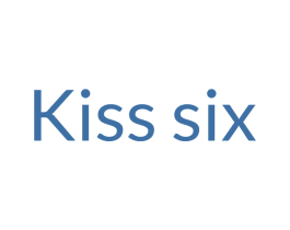 KISS SIX 第25类服装鞋帽商标图样