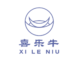喜乐牛 第30类小食配料商标图样