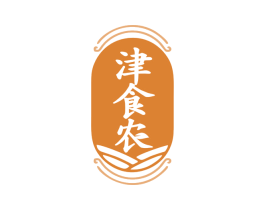 津食农 第30类小食配料商标图样