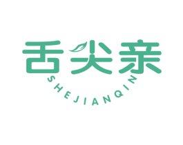 舌尖亲 第30类小食配料商标图样